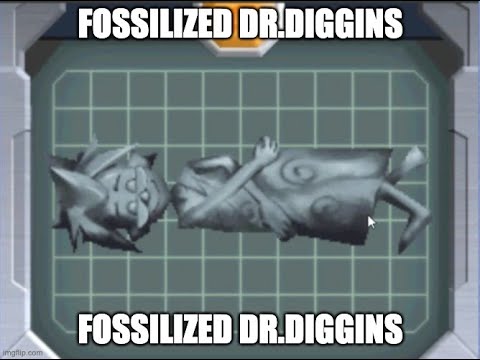 fossilized dr diggins